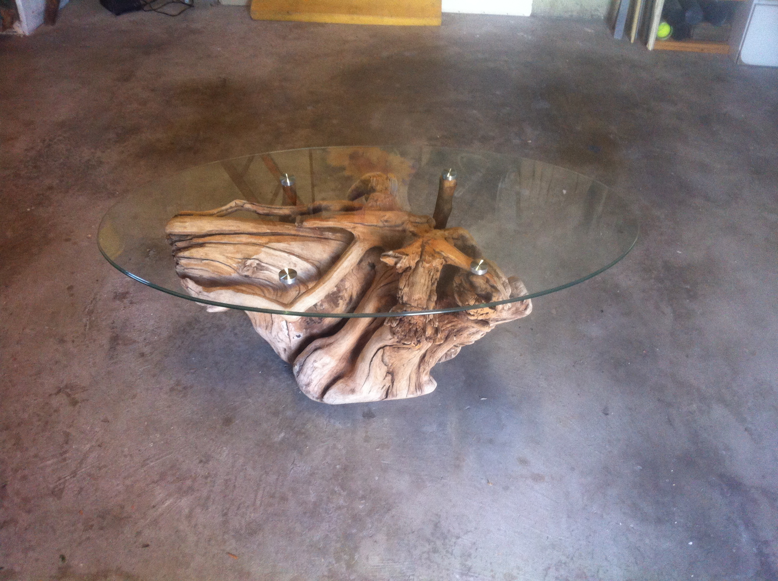 Relooker table basse bois