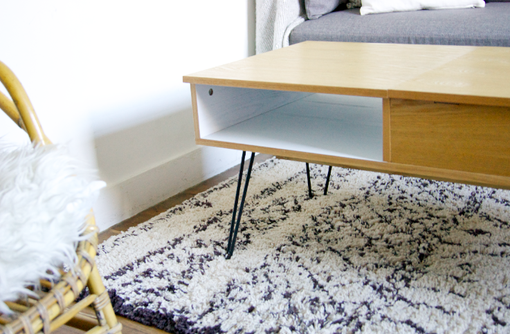 Table basse vintage twist maison du monde