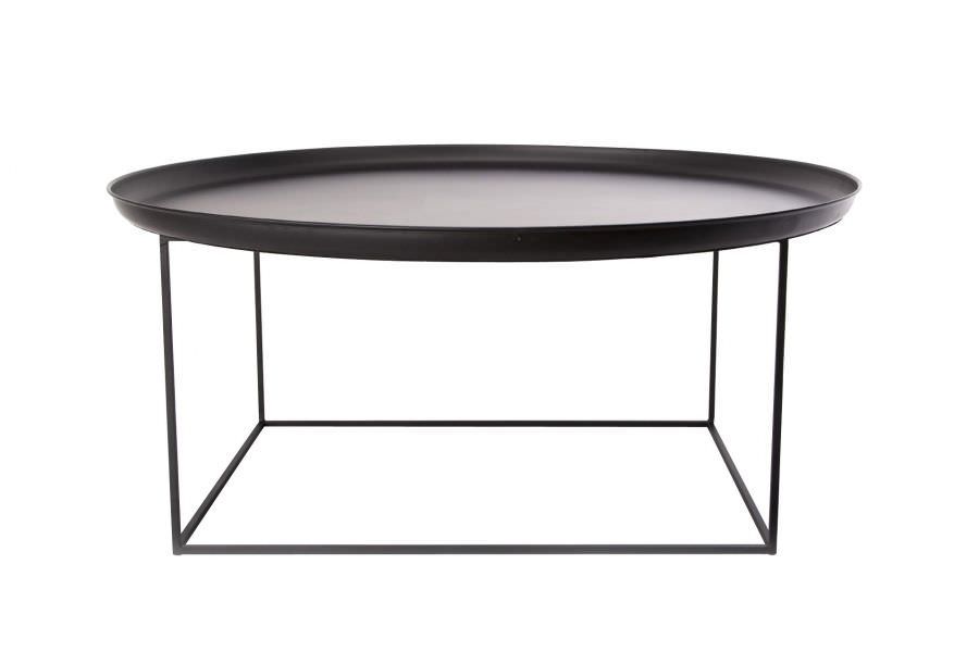 Table basse metal ronde