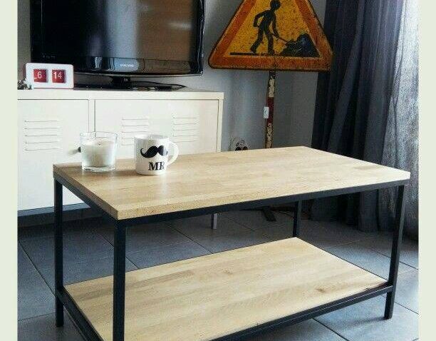 Détourner table basse ikea