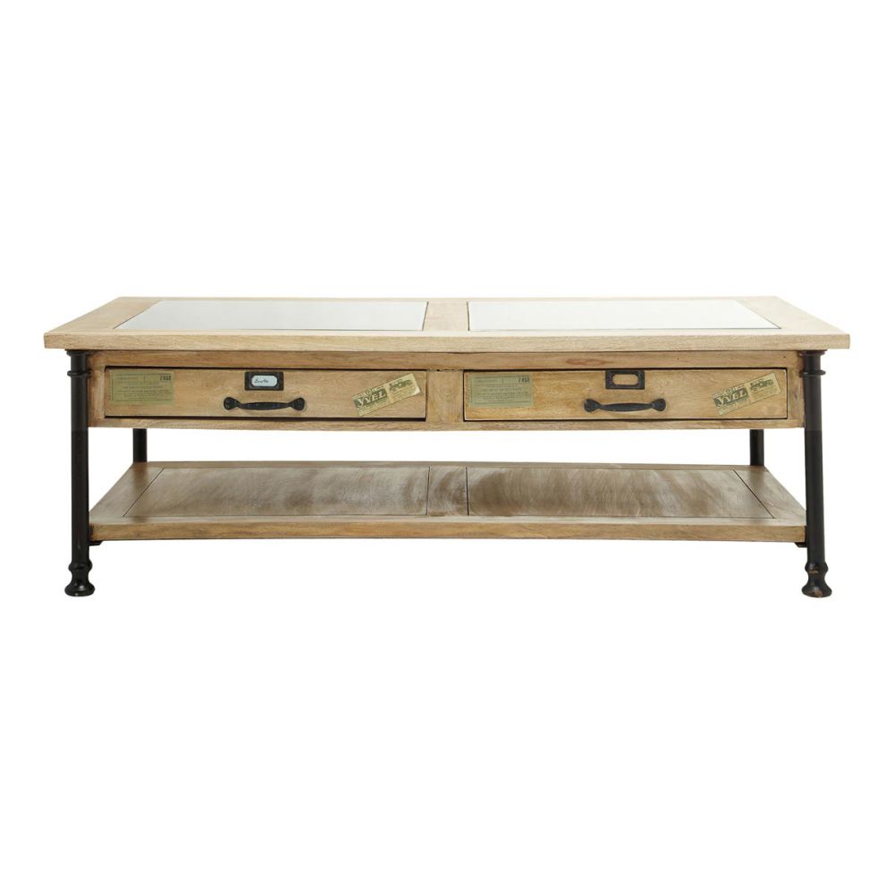 Table basse curiosite maison du monde