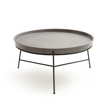 Table basse bois metal ampm