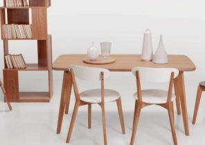 Table basse relevable vintage kaze