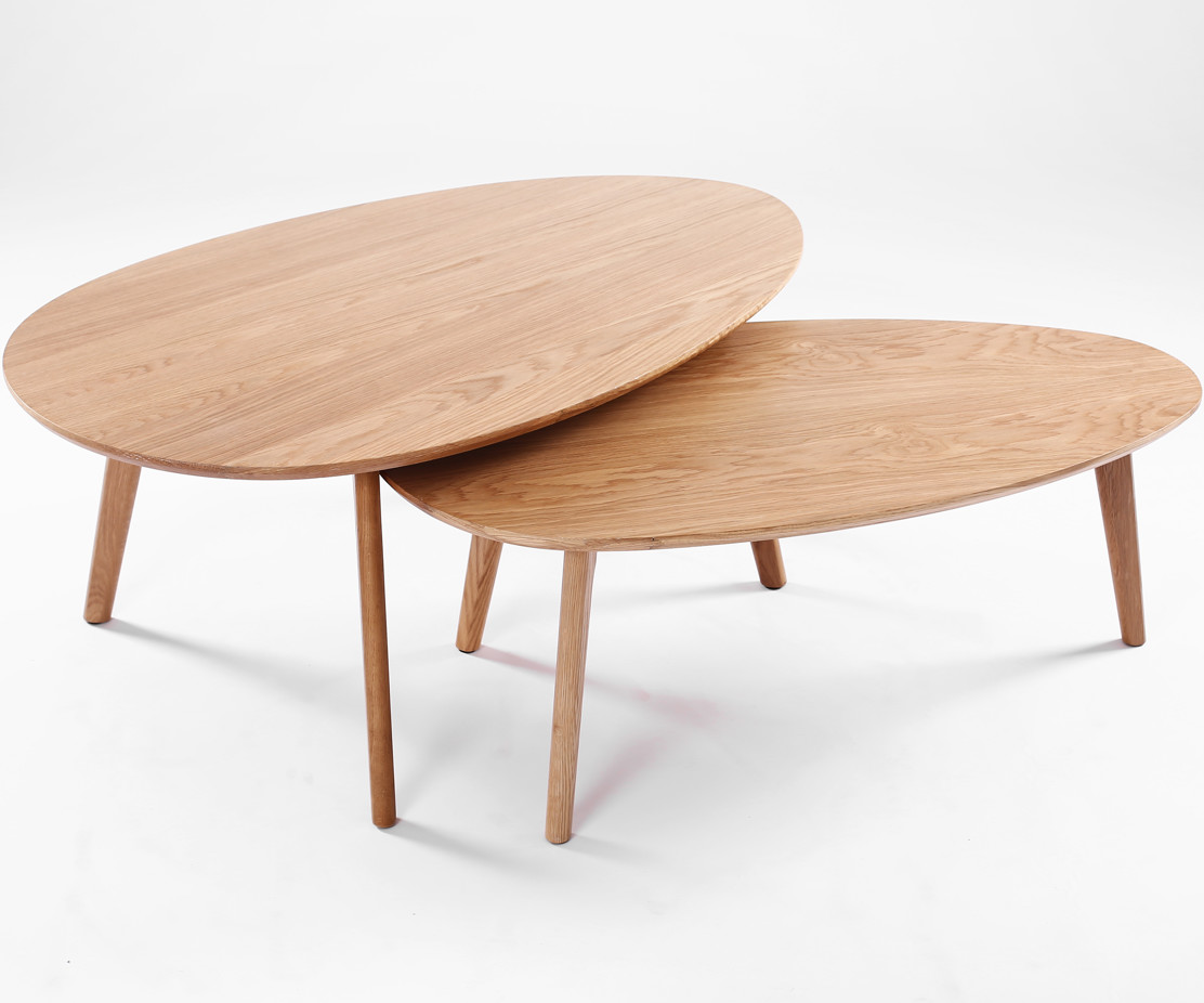 Table basse gigogne scandinave