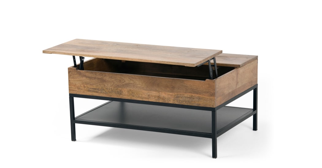 Made.com table basse relevable