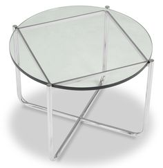 Table basse design blanche wavy