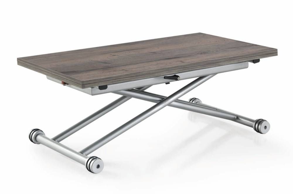 Table basse relevable extensible updown