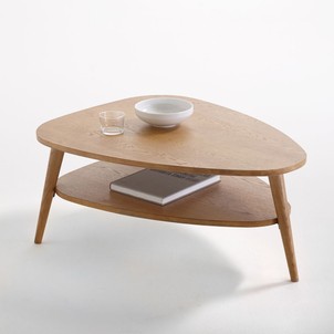 Table basse vintage rouge