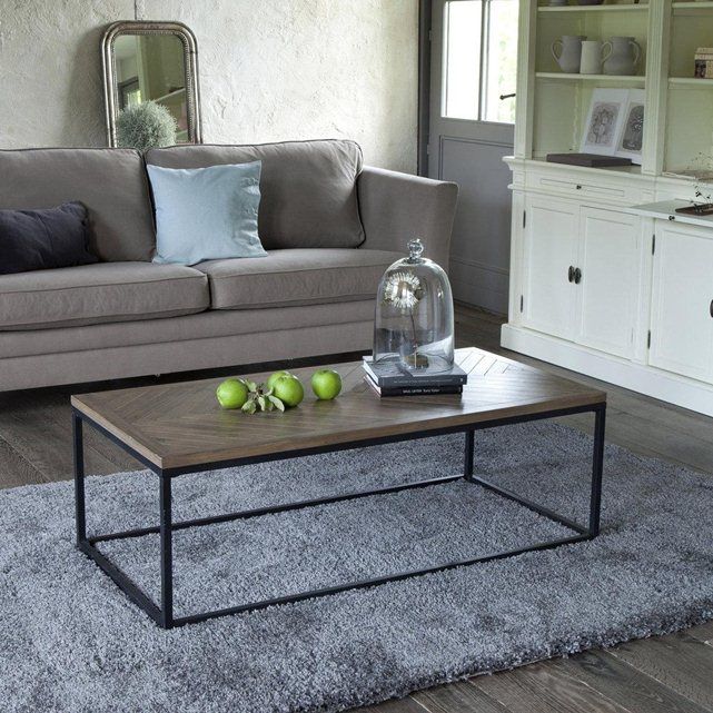 Table basse merisier la redoute