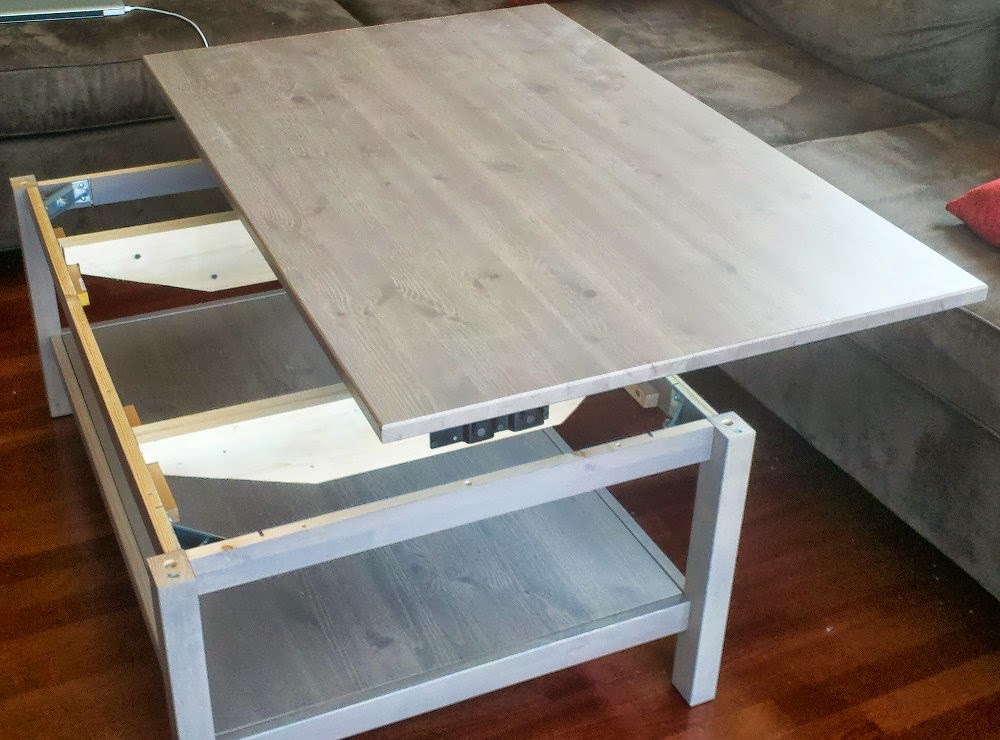 Rénover une table basse ikea