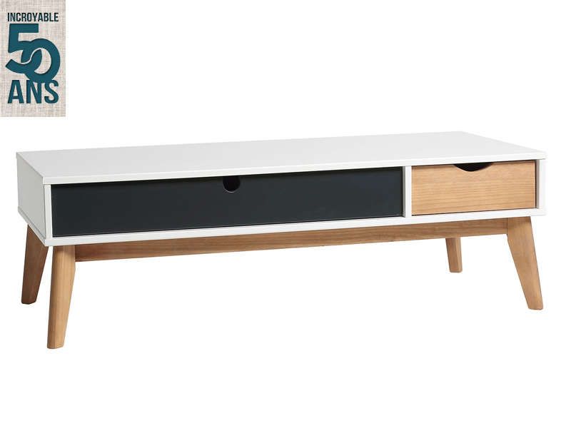 Table basse roulante conforama
