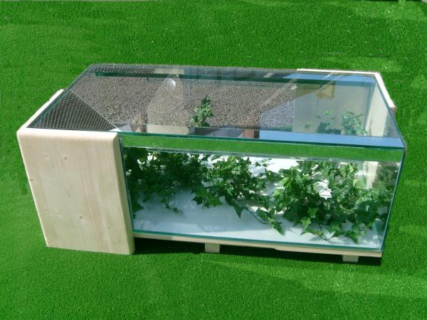 Fabriquer une table basse aquarium