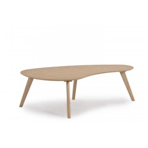 Table basse chene clair scandinave