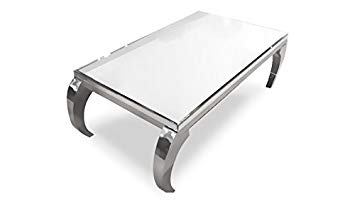Table basse miroir