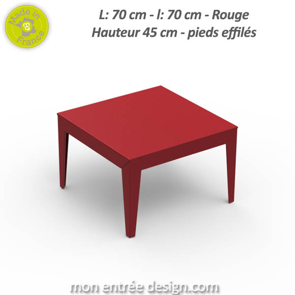 Table basse carrée 70 x 70