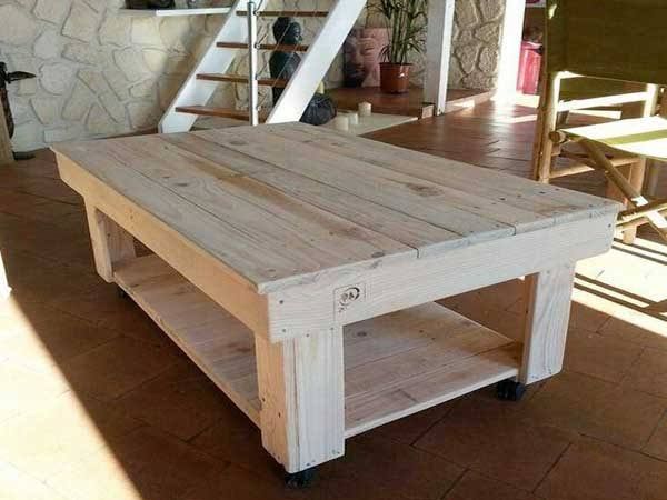 Reparer une table basse en bois