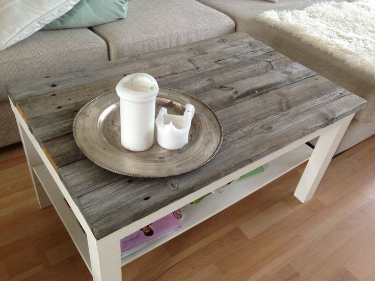 Customiser une vieille table basse en bois