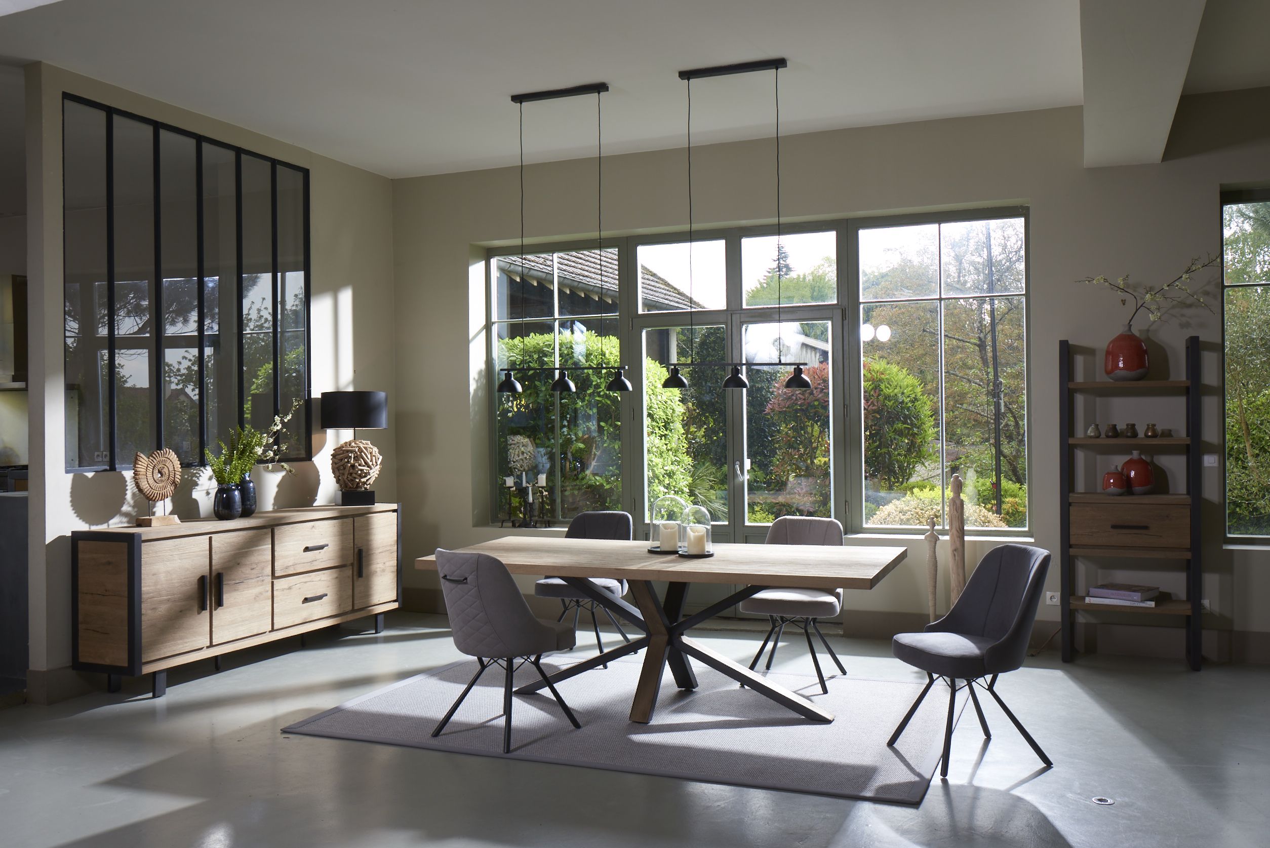 Table basse ronde monsieur meuble