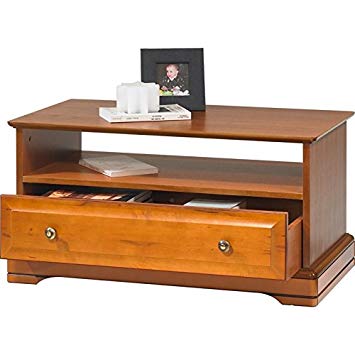 Table basse en bois louis philippe