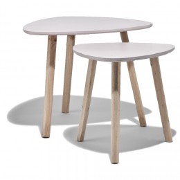 Table basse gigogne polycarbonate