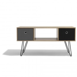 Table basse bois blanc gifi