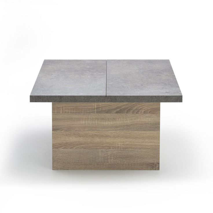 Table basse rectangulaire bois alinea