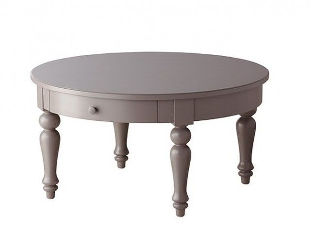 Table basse en bois et verre ikea