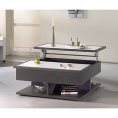 Table basse multifonction bois