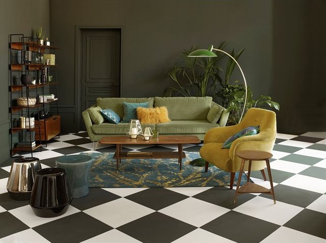 Table basse la redoute noyer
