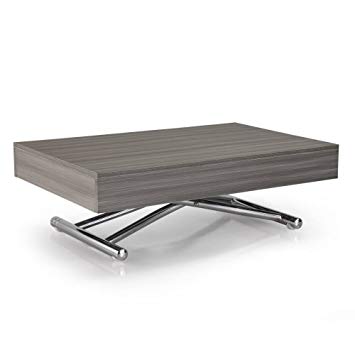 Table basse relevable extensible 10 couverts