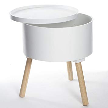 Table basse rangement scandinave