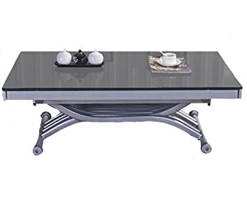 Table basse relevable avec ralonge