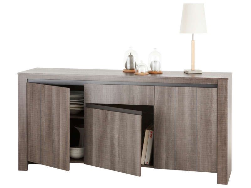 Table basse reglisse conforama