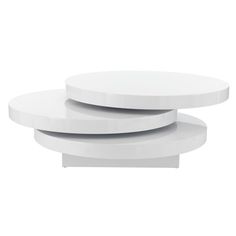 Table basse fly laqué blanc