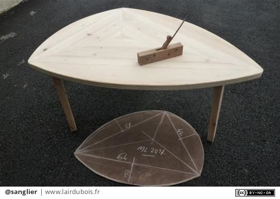 Table basse palette gigogne