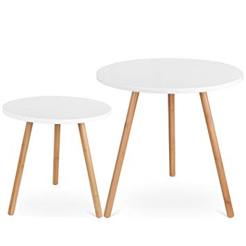 Table basse bois trois pieds