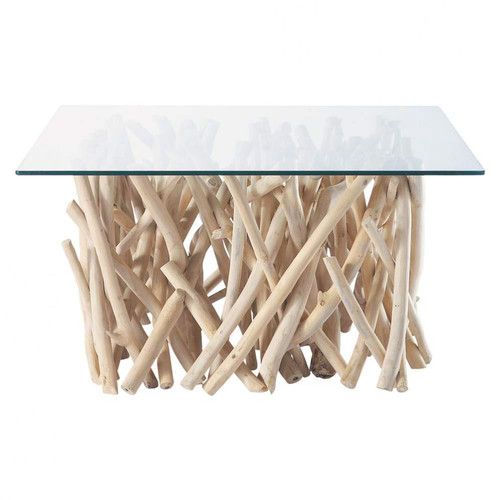 Table basse ronde bois maison du monde