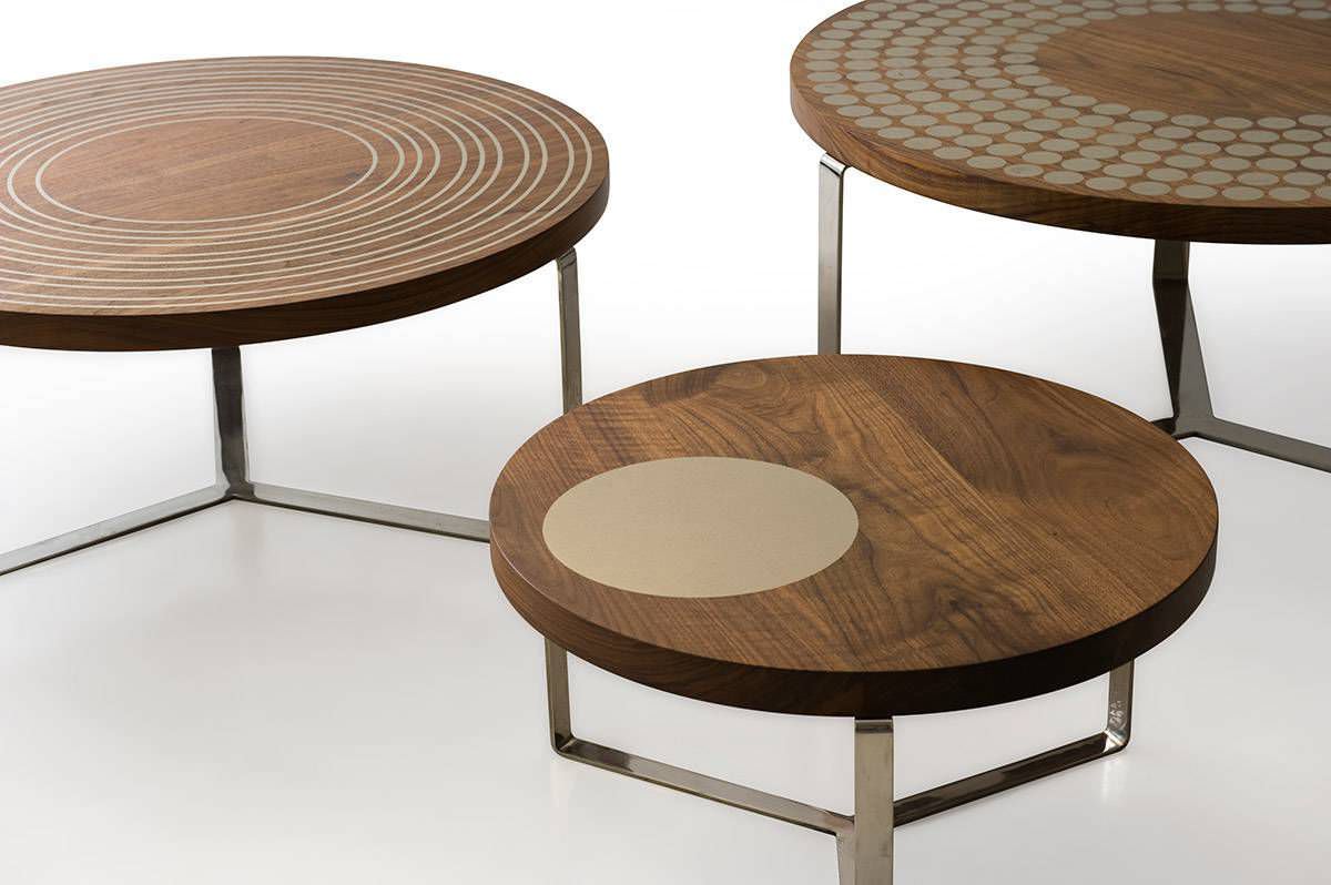 Table basse noyer pas cher