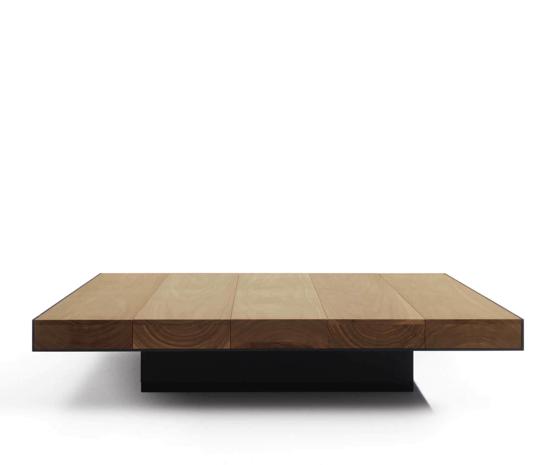 Table basse bois noyer