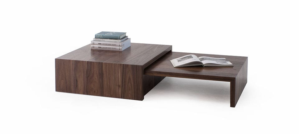 Table basse rallonge bois
