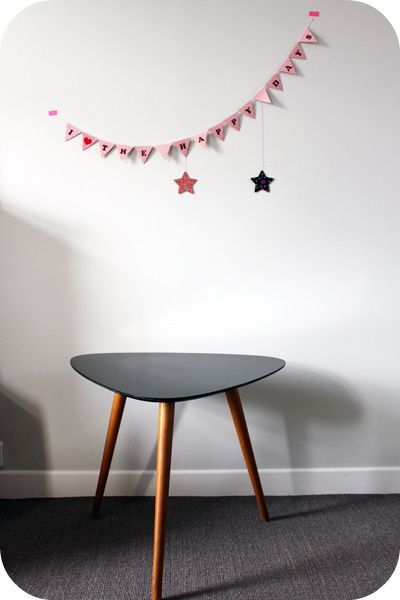 Table basse design pas cher vintage