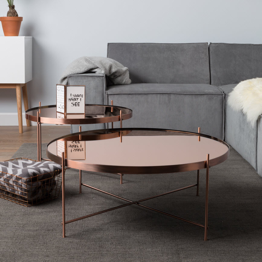 Zuiver table basse bois