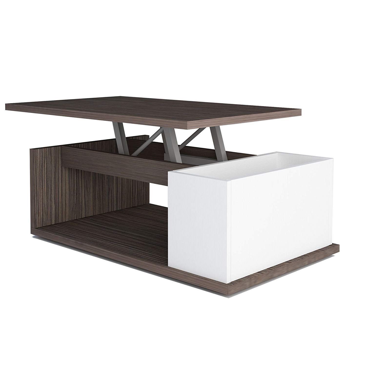 Table basse aldana - plateau relevable