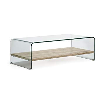 Table basse en bois courbé