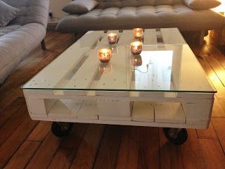 Diy table basse en palette