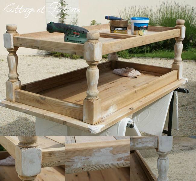 Rénover une table basse en bois