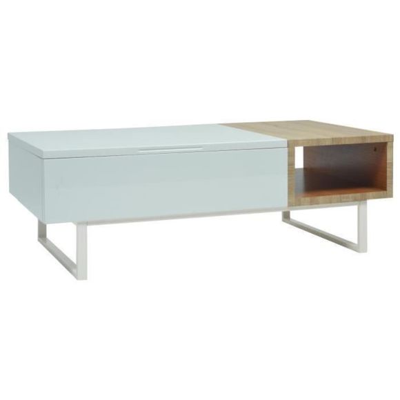 Table basse relevable 120 cm