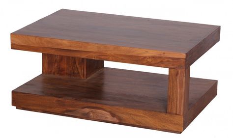 Table basse en bois de sheesham