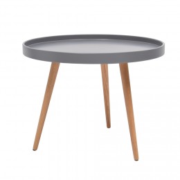 Table basse scandinave bleu petrole