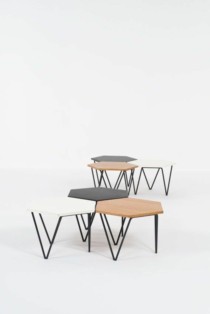 Table basse en bois fly